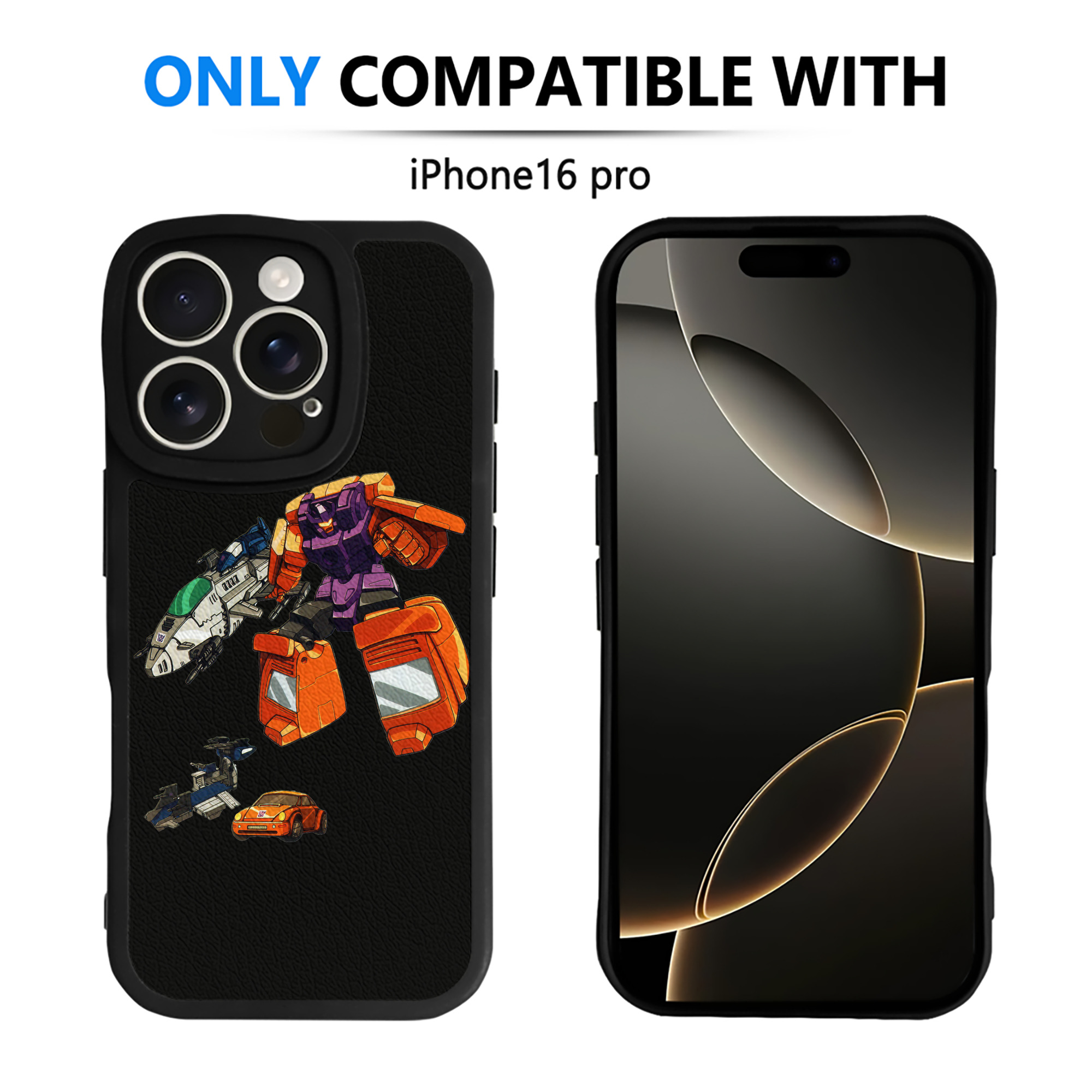 （画像用）  【iPhone 16シリーズ対応】シリコンスマホケース（レザー調） 材質：シリコン